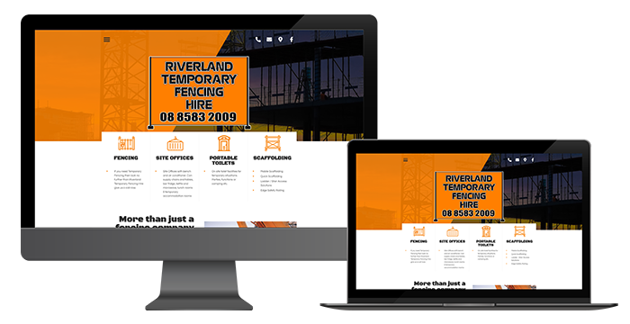Riverland Temporary Fencing Hire Website