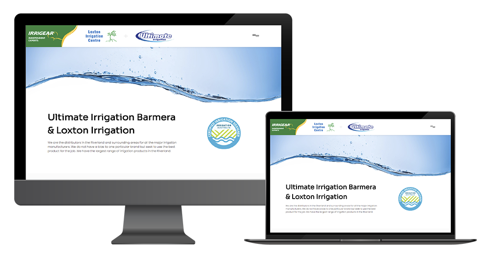 Loxton Irrigation Website Design