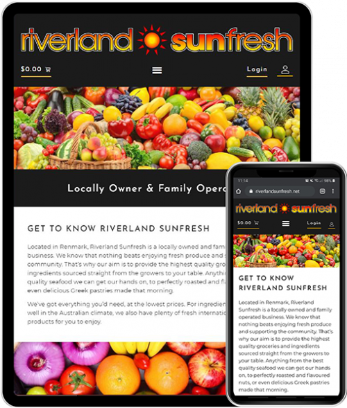 Riverland Sunfresh Mobile Tablet